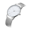 Clear Luxury Custom Logo Watches Men Wrist , Waterproof Mesh Strap Watch Man