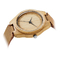Natural Maple Wood Watch Custom Own Logo With Genuine Leather Strap